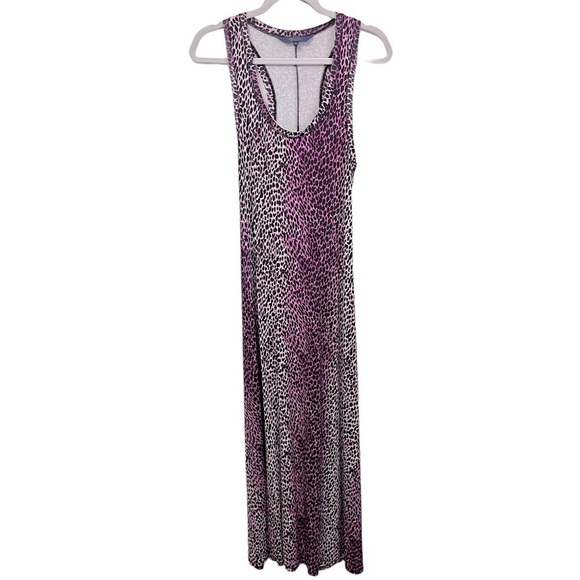 Rachel Rachel Roy Women‎ Racerback Maxi Dress Bright Hyacinth Combo size L - Picture 3 of 5